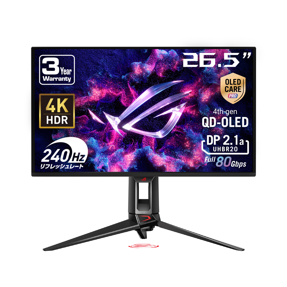 ASUS ROG Swift OLED PG27UCDM ROG ROG SWIFT パソコン用ディスプレイ