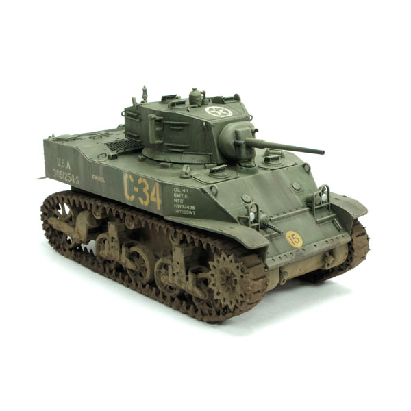 AFVクラブ M5A1 軽戦車 初期型（1/35スケール AFVキットシリーズ
