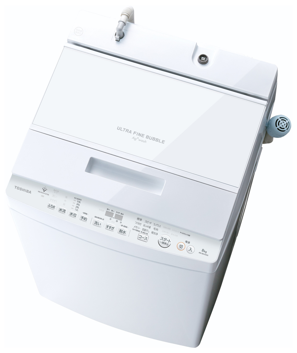 設置+リサイクル】東芝(TOSHIBA) AW-8DH3-W(グランホワイト) ZABOON 全自動洗濯機 上開き 洗濯8kg :X900000014476:特価COM 通販 日立 BW-V80J 全自動洗濯機 (洗濯8.0kg) ホワイトラベンダー