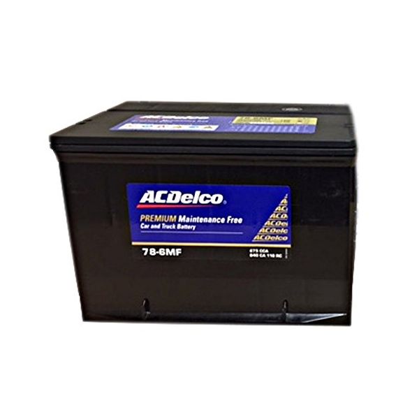 ACDelco 北米車用メンテナンスフリーバッテリー 78-6MF 自動車用バッテリーの商品画像