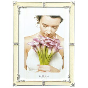 LADONNA ブライダルフォトフレーム 2L判 MJ62-2L-WH （ホワイト）の商品画像