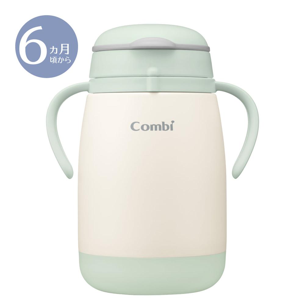 Combi ラクマグ ステンレス 漏れないストロー large R（グリーン）6ヶ月頃からの商品画像