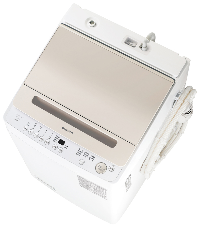 全自動洗濯機 ES-GV8H-N （ゴールド系）の商品画像