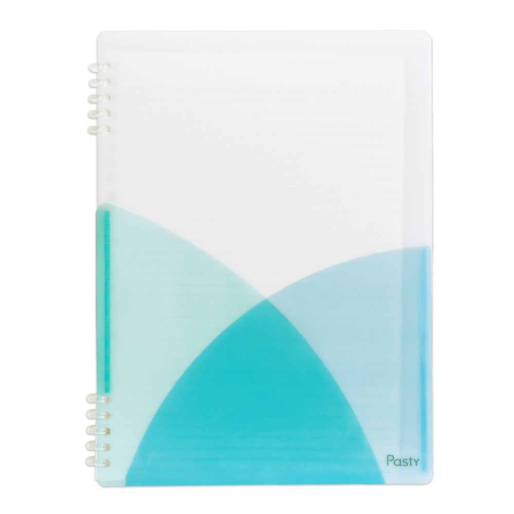 プラス ルーズリーフバインダー リングタイプ B5（ソーダブルー）FC-820PR×1冊の商品画像