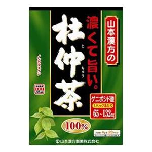 山本漢方製薬 濃い旨い 杜仲茶100％ 4g 20包入 × 1個の商品画像