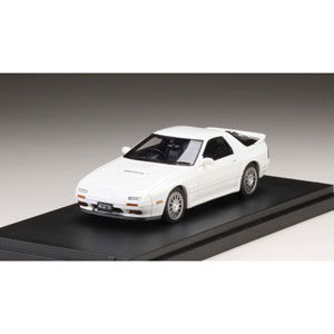 ハイストーリー 1/43 マツダ RX-7 GT-X FC3S ホワイト ポストホビー マツダ RX-7 （FC3S） GT-X クリスタルホワイト （1/43