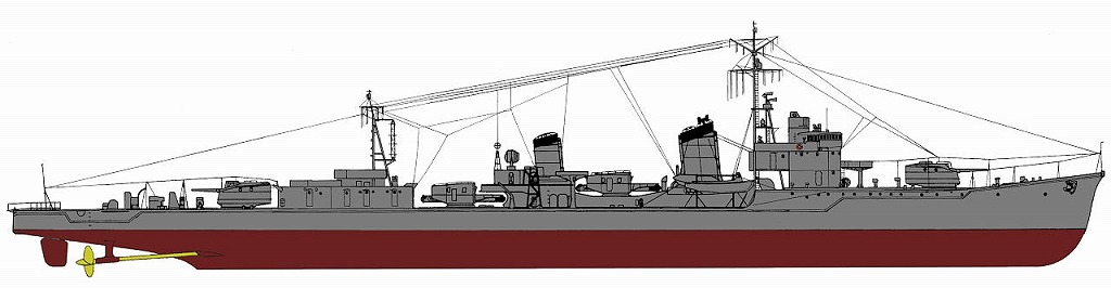 ピットロード 日本海軍 朝潮型駆逐艦 霞 新装備パーツ付（1/700