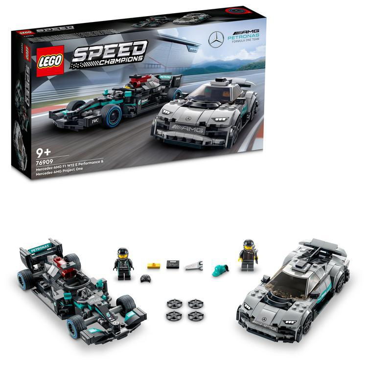  Lego Japan Lego (R) скорость Champion Mercedes AMG F1 W12 E Performance & Mercedes AMG Project One(76909)( Ryuutsu ограничение ) возвращенный товар вид другой B