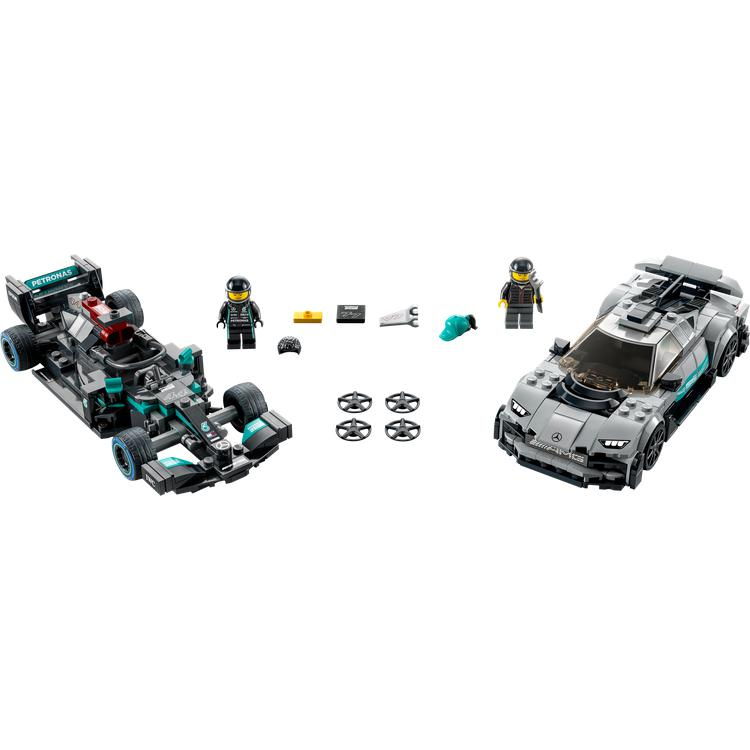  Lego Japan Lego (R) скорость Champion Mercedes AMG F1 W12 E Performance & Mercedes AMG Project One(76909)( Ryuutsu ограничение ) возвращенный товар вид другой B