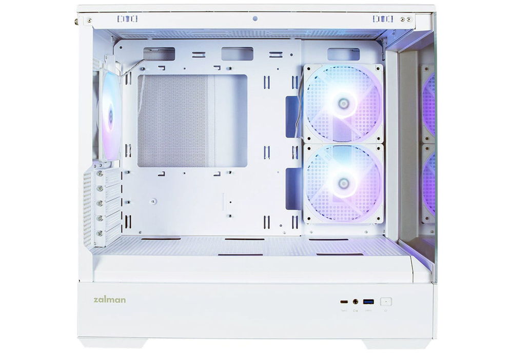 ZALMAN( The Le Mans ) mini tower type PC case P30 ( white ) P30 WHITE returned goods kind another B