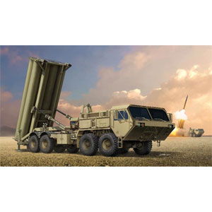 トランペッター THAAD 弾道弾迎撃ミサイルシステム（1/35スケール 01054） ミリタリー模型の商品画像
