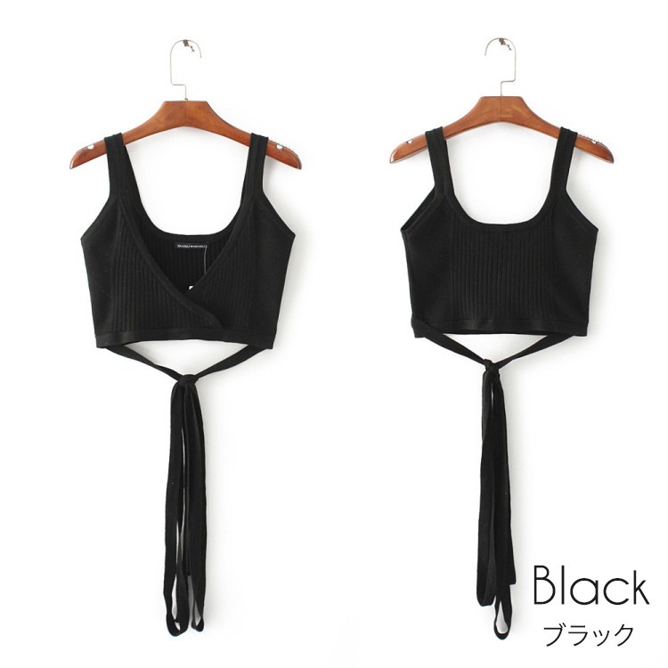 タンクトップ ダンス レッスン インナー ストレッチニット タンク ショート丈 送料無料