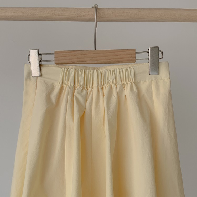 フレアスカート ロングスカート レディース 無地 韓国ファッション 送料無料 Dazzle ダズル