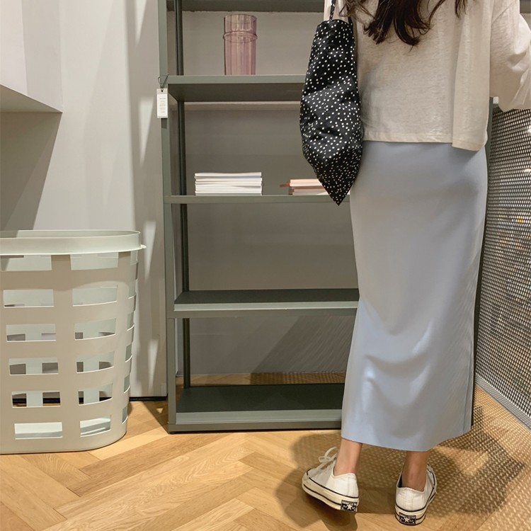 タイトスカート レディース スリット ロングスカート 韓国 送料無料 Dazzle ダズル