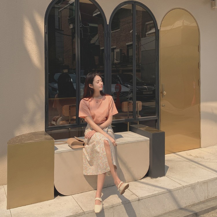 花柄スカート ロング レディース スカート ラップスカート 韓国 送料無料 Dazzle ダズル