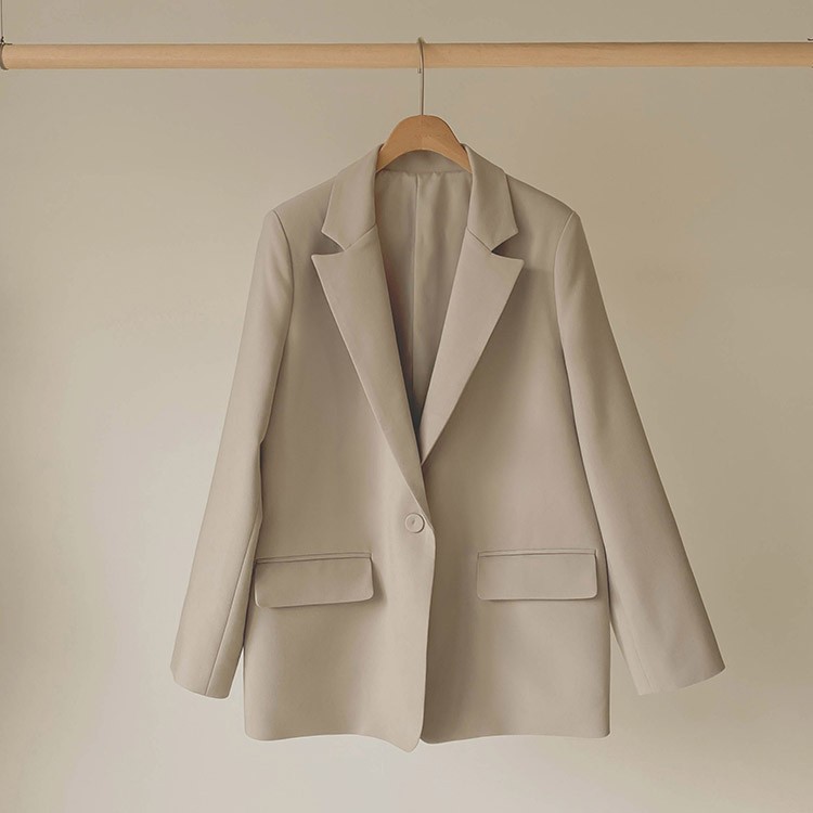 ジャケット セミロング レディース テラードジャケット 韓国 Dazzle ダズル