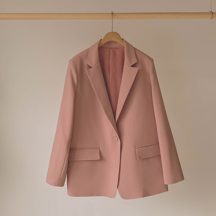 ジャケット セミロング レディース テラードジャケット 韓国 Dazzle ダズル