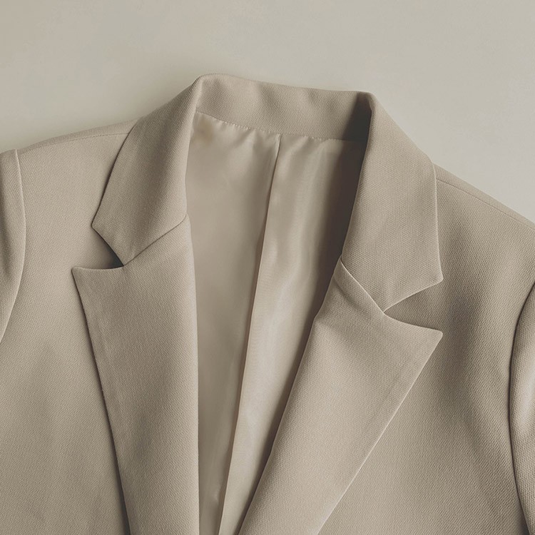 ジャケット セミロング レディース テラードジャケット 韓国 Dazzle ダズル