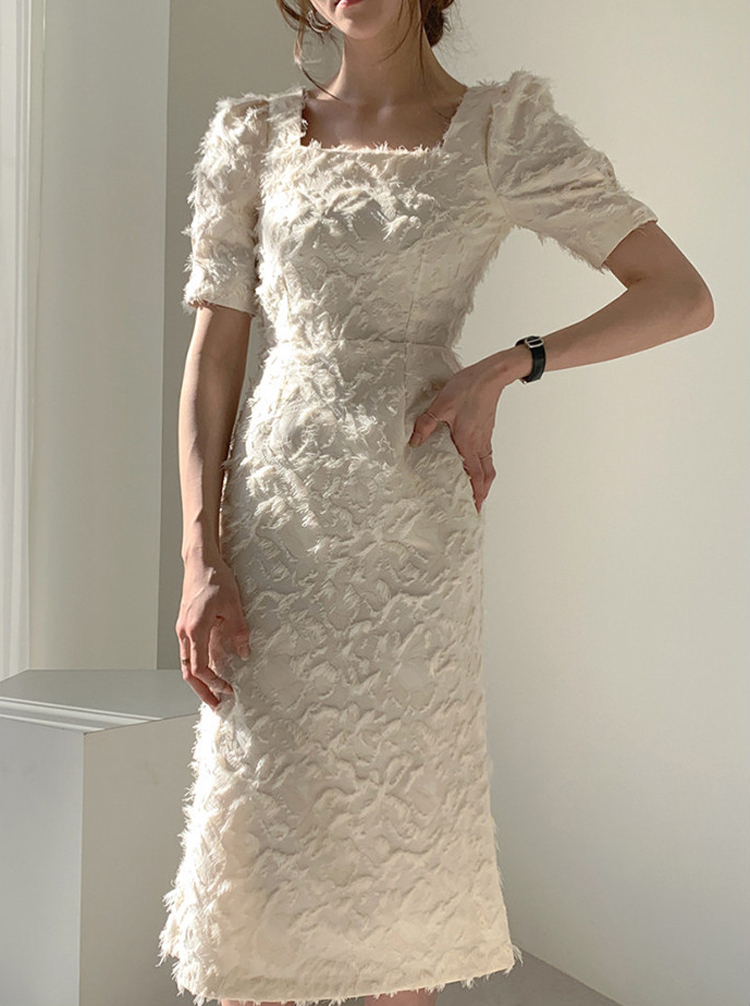 ドレス レディース パーティードレス 半袖 韓国 送料無料 Dazzle ダズル