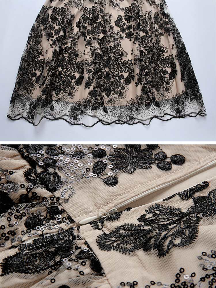 パーティードレス レディース ワンピース ドレス レース 花柄 シースルー ノースリーブ キャミソール キャバ お水 結婚式　パーティー 2次会 エレガント ジョイフィール joyfeel