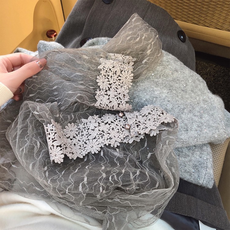 ハイネック レース インナー レディース ブラウス シースルー トップス 韓国 送料無料 Dazzle ダズル