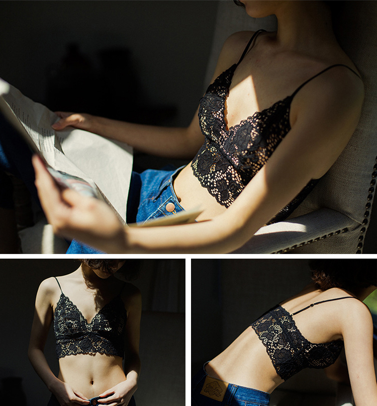 ブラレット ブラ 見せブラ レース インナー 韓国 送料無料 Dazzle ダズル