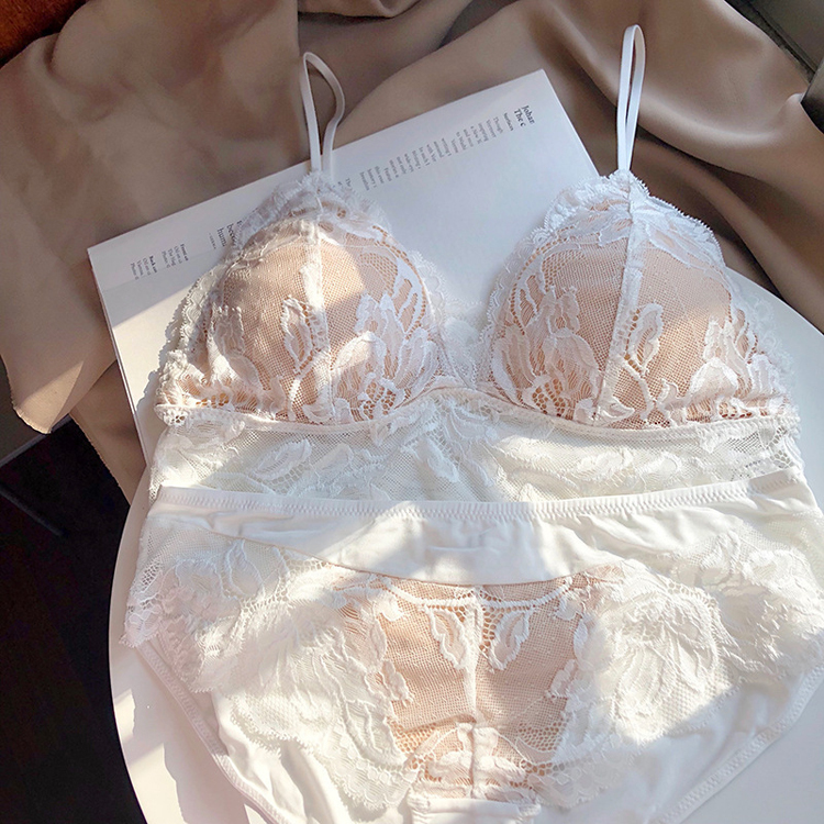レースブラ セット 上下セット インナー キャミソール レース ショーツ ノンワイヤー Dazzle ダズル