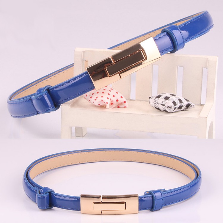 細ベルト ベルト レディース スリムベルト 韓国 送料無料 Dazzle ダズル