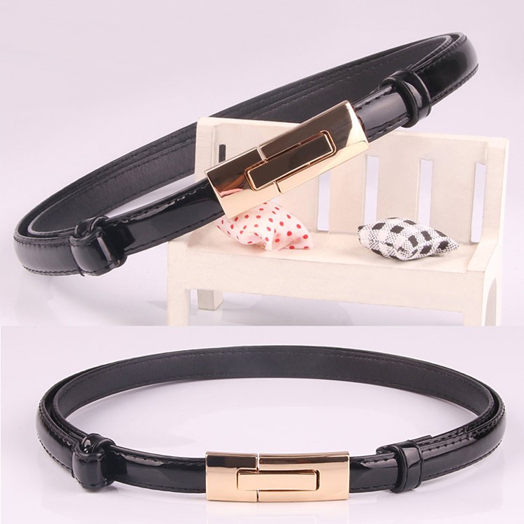 細ベルト ベルト レディース スリムベルト 韓国 送料無料 Dazzle ダズル