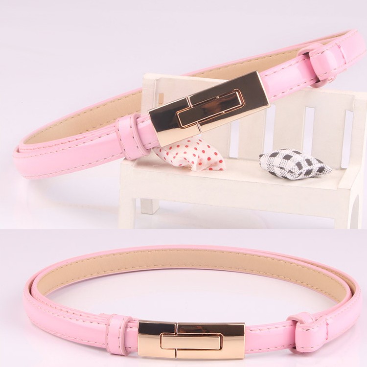 細ベルト ベルト レディース スリムベルト 韓国 送料無料 Dazzle ダズル