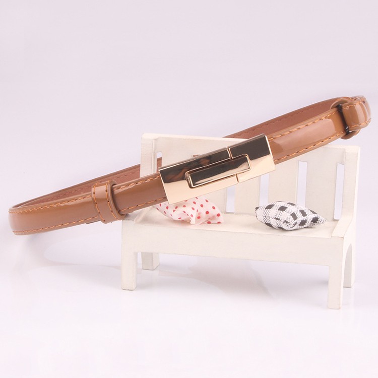 細ベルト ベルト レディース スリムベルト 韓国 送料無料 Dazzle ダズル