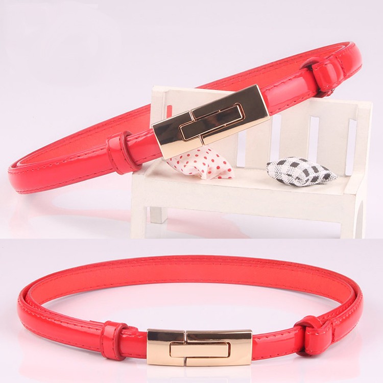 細ベルト ベルト レディース スリムベルト 韓国 送料無料 Dazzle ダズル