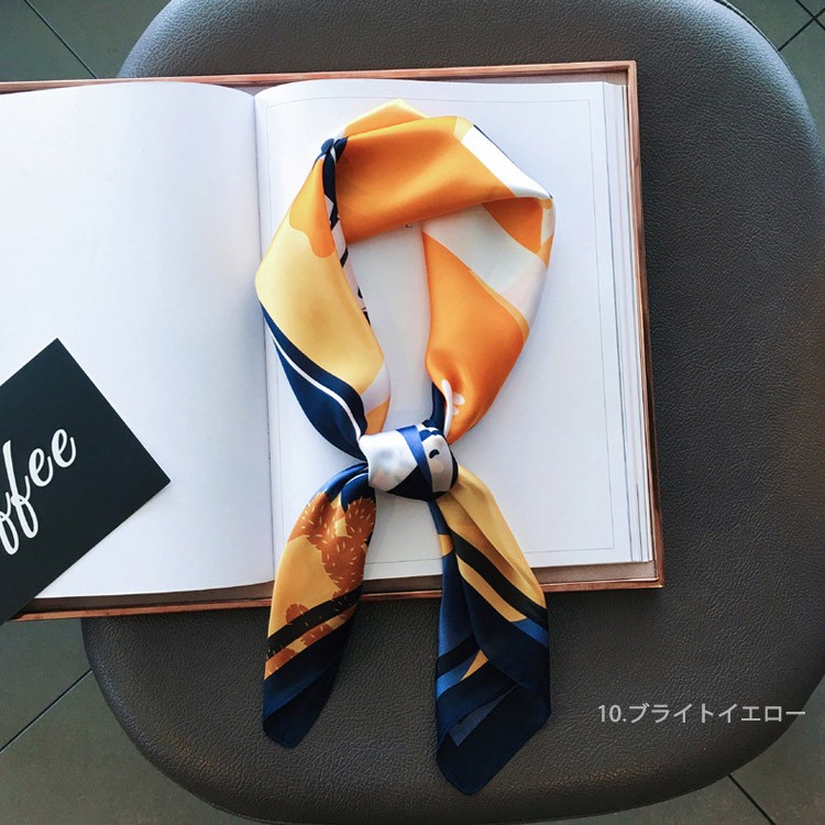 スカーフ レディース シルク シフォン スカーフベルト 韓国 送料無料 Dazzle ダズル