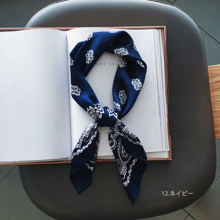 スカーフ レディース シルク シフォン スカーフベルト 韓国 送料無料 Dazzle ダズル