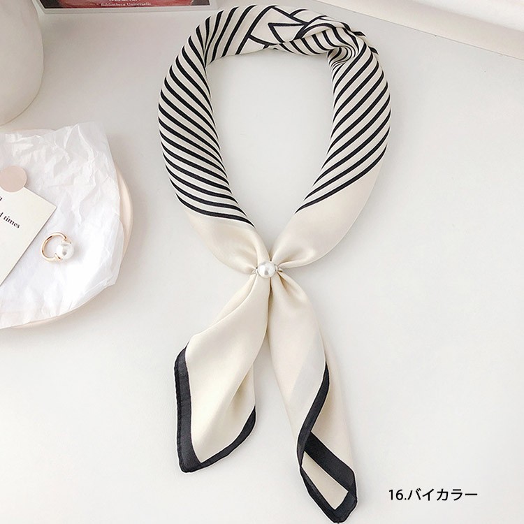 スカーフ レディース シルク シフォン スカーフベルト 韓国 送料無料 Dazzle ダズル