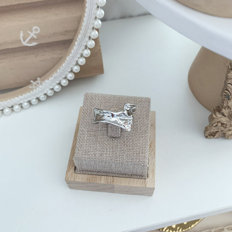 指輪 太め レディース フリーサイズ おしゃれ リング メタル 太め 韓国アクセ 送料無料 Dazzle ダズル