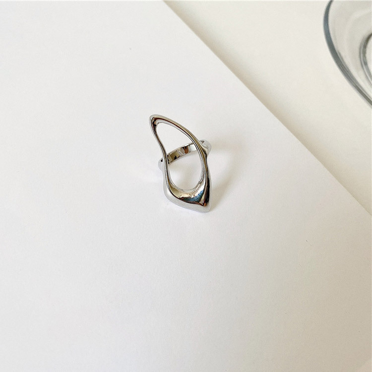 リング 指輪 レディース おしゃれ 大きめ 大ぶり 楕円 個性的 韓国アクセ 送料無料 Dazzle ダズル