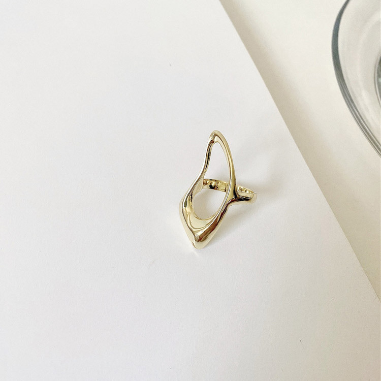 リング 指輪 レディース おしゃれ 大きめ 大ぶり 楕円 個性的 韓国アクセ 送料無料 Dazzle ダズル