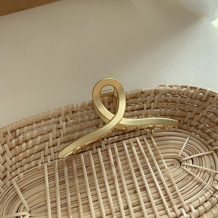 バンスクリップ ヘアクリップ ワニクリップ 髪型 おしゃれ シンプル 韓国 送料無料 Dazzle ダズル