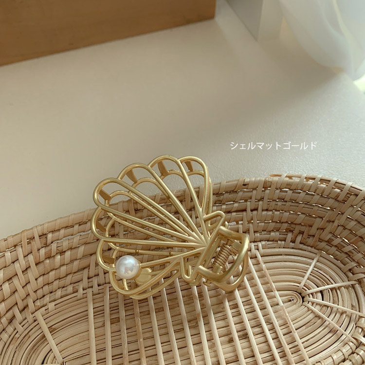 バンスクリップ ヘアクリップ ワニクリップ 髪型 おしゃれ シンプル 韓国 送料無料 Dazzle ダズル