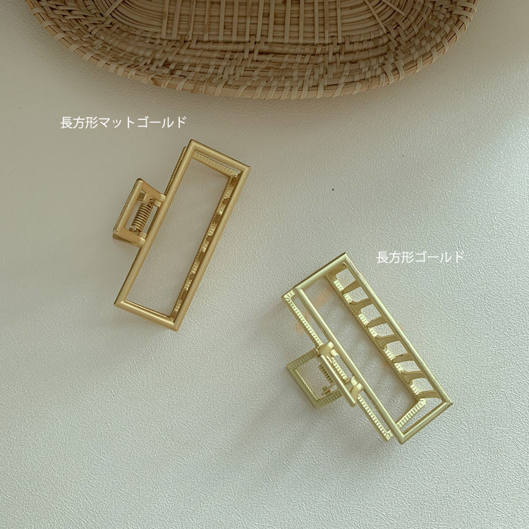 バンスクリップ ヘアクリップ ワニクリップ 髪型 おしゃれ シンプル 韓国 送料無料 Dazzle ダズル