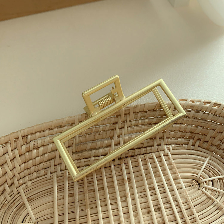 バンスクリップ ヘアクリップ ワニクリップ 髪型 おしゃれ シンプル 韓国 送料無料 Dazzle ダズル