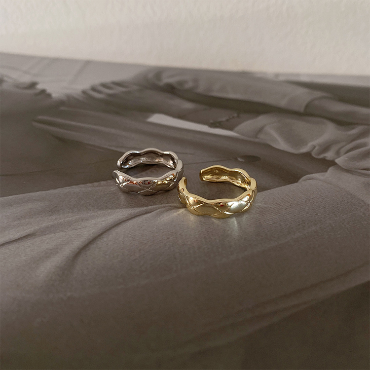 指輪 レディース リング おしゃれ エレガント フリーサイズ スカラップ フェミニン レトロ Dazzle ダズル