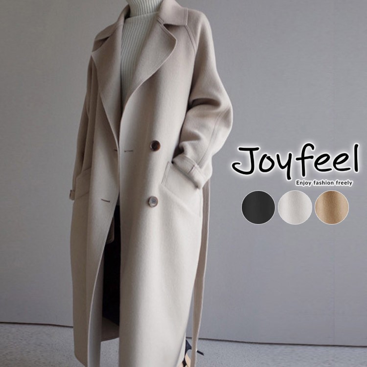 コート ロングコート レディース チェスターコート ガウン 韓国 Dazzle ダズル