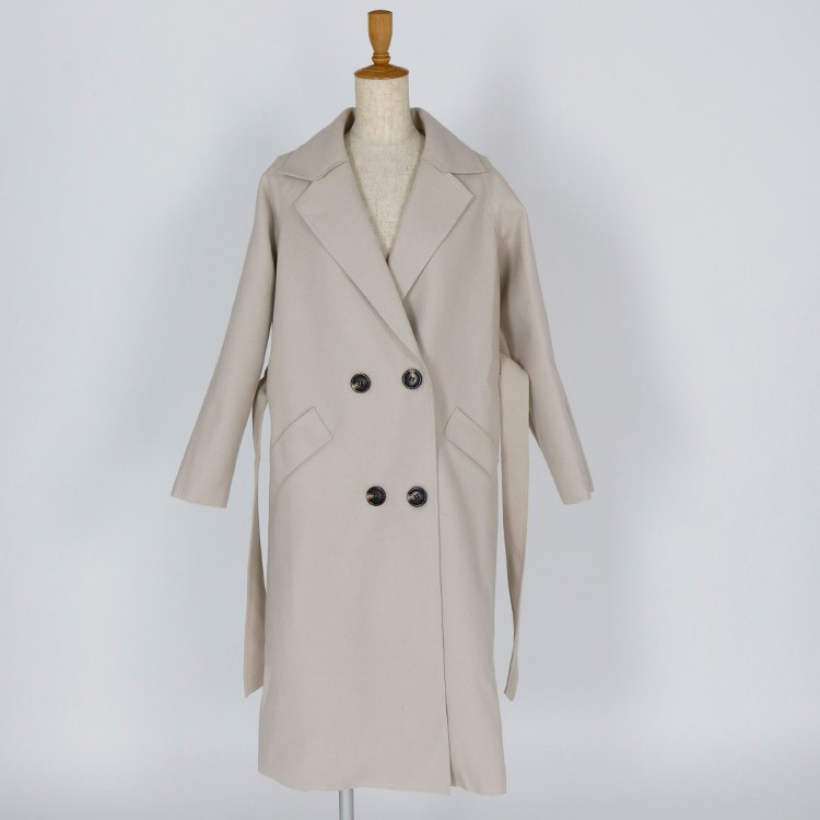 コート ロングコート レディース チェスターコート ガウン 韓国 Dazzle ダズル