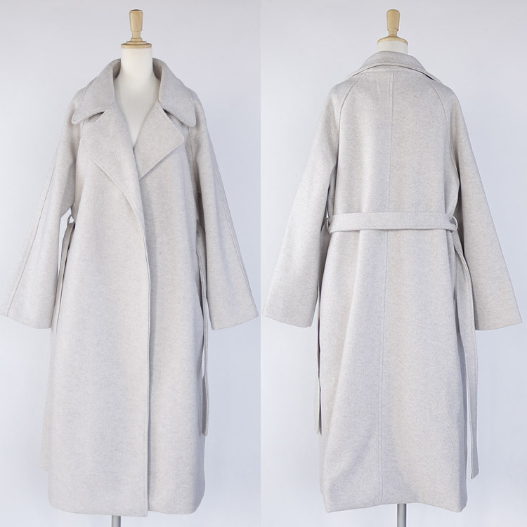 ロングコート ガウンコート レディース コート 秋冬 ガウン レトロ 韓国 Dazzle ダズル