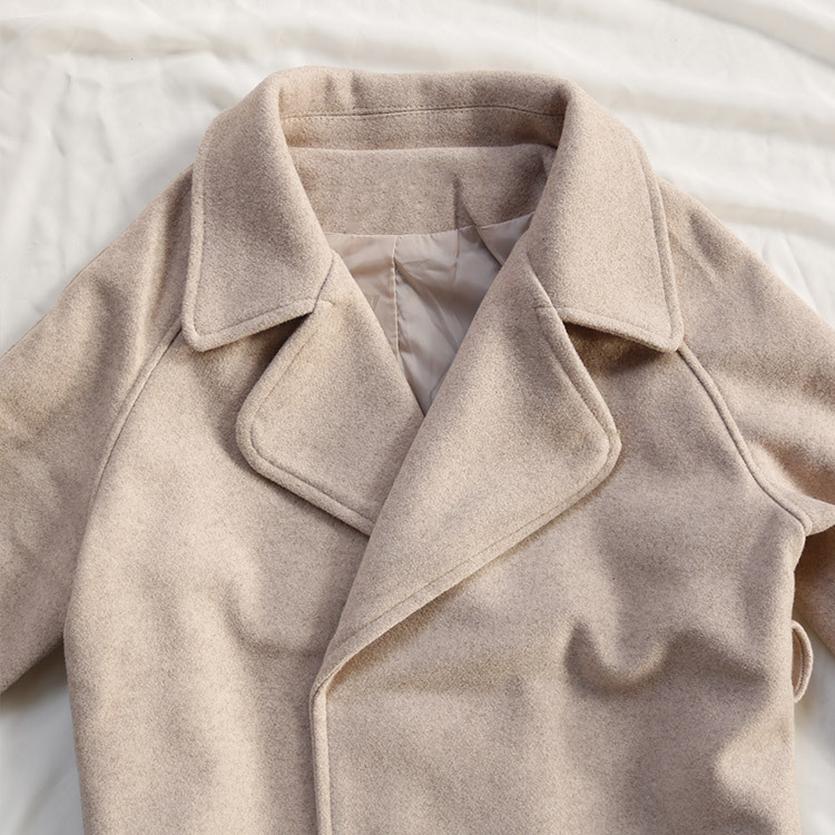 ロングコート ガウンコート レディース コート 秋冬 ガウン レトロ 韓国 Dazzle ダズル