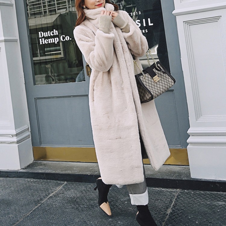 ファー ロングコート レディース フェイクファー ファーコート 韓国 送料無料 Dazzle ダズル