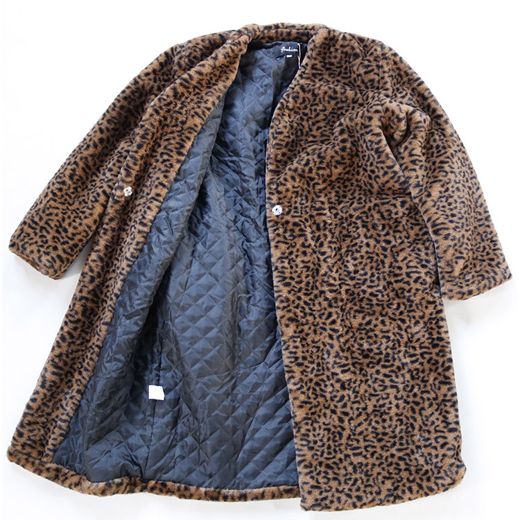 ファーコート ロング レディース ロングコート フェイクファー ノーカラー 韓国 Dazzle ダズル