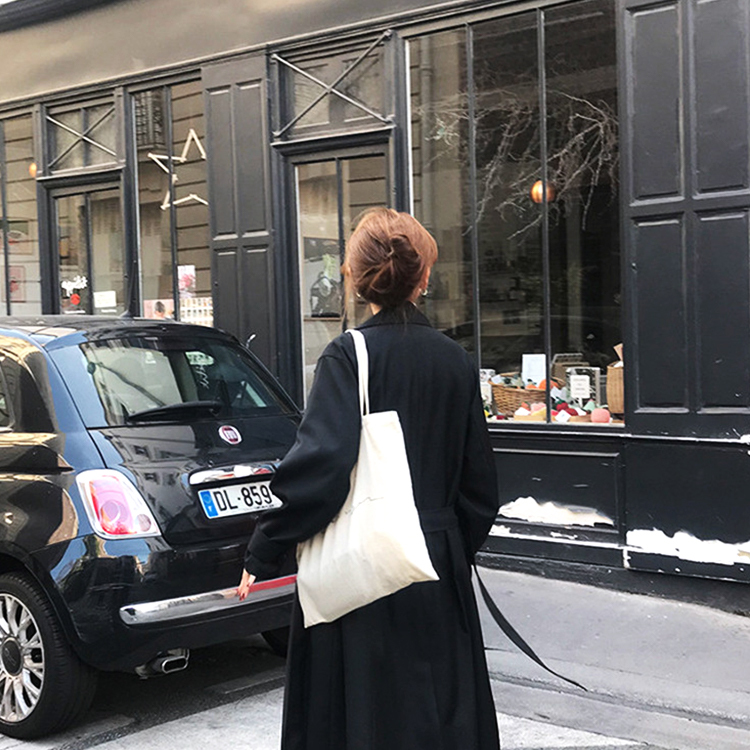トレンチコート レディース 秋コート 春コート ロングクート ロング丈 ダブル 秋 春 黒 ブラック ベージュ ゆったり オーバーサイズ 韓国 Dazzle ダズル